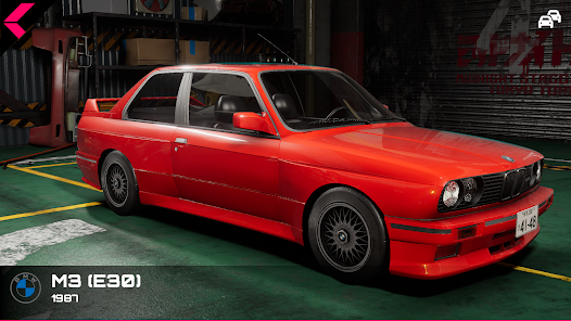 Midnight Street: Tokyo Tune oyunundaki güçlü sedan araba